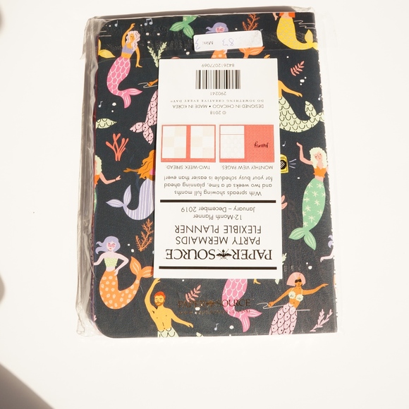 2019 Mermaid Flexible Planner - Picture 3 of 4